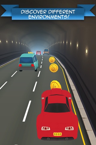 Fast Car Drift - Free Cartoon Racing Game for kids screenshot 3