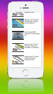 rainbow loom free iphone screenshot 3