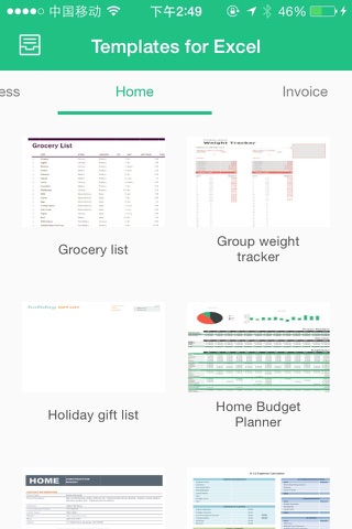 Templates for MS-Excel screenshot 3