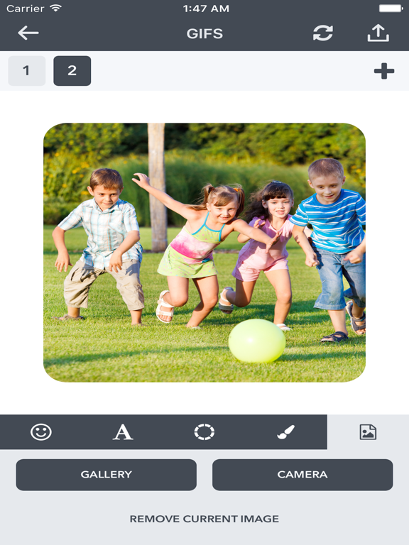 Animated GIF Maker - Best Photo Animation Editor to Create Video Image iPad screenshot 5 - Photo & Video app