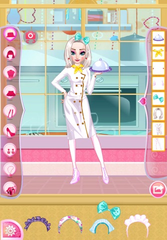 Snow Queen Cook Style Dress Up screenshot 2