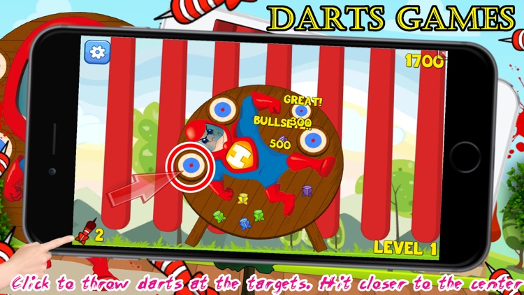 Heroes Darts and Baby Game 3d Free