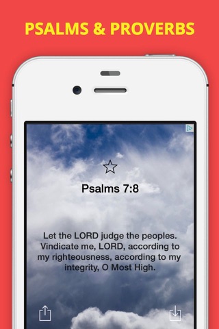 Psalms & Proverbs - Inspirational Bible Verse screenshot 2