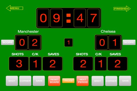 ScoreKeeper Soccer screenshot 2