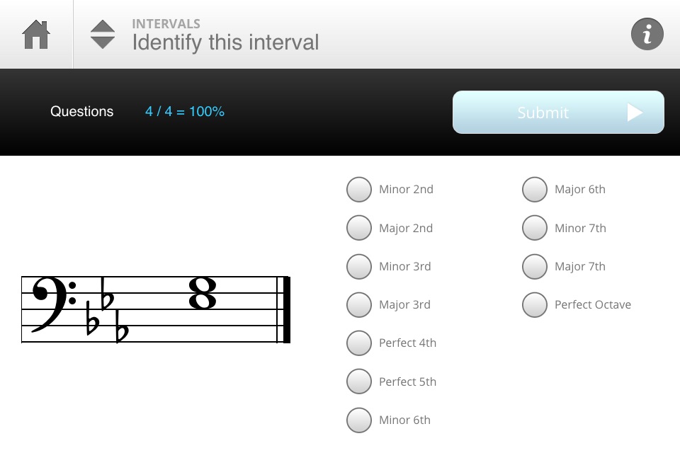 Musition Intervals screenshot 3