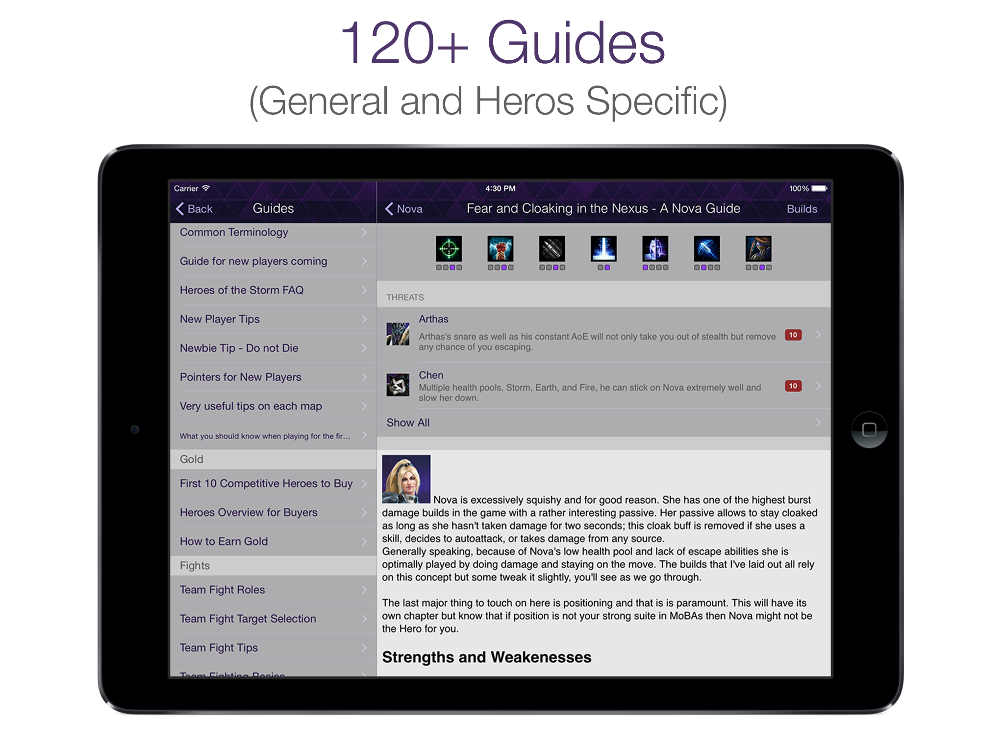 Database for Heroes of the Storm™ (Builds, Guides, Abilities, Talents, Videos, Maps, Tips) screenshot 8
