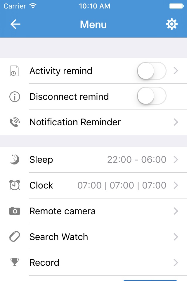 iPhone screenshot