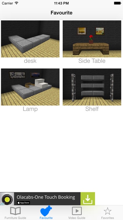 Guide for Minecraft Furniture