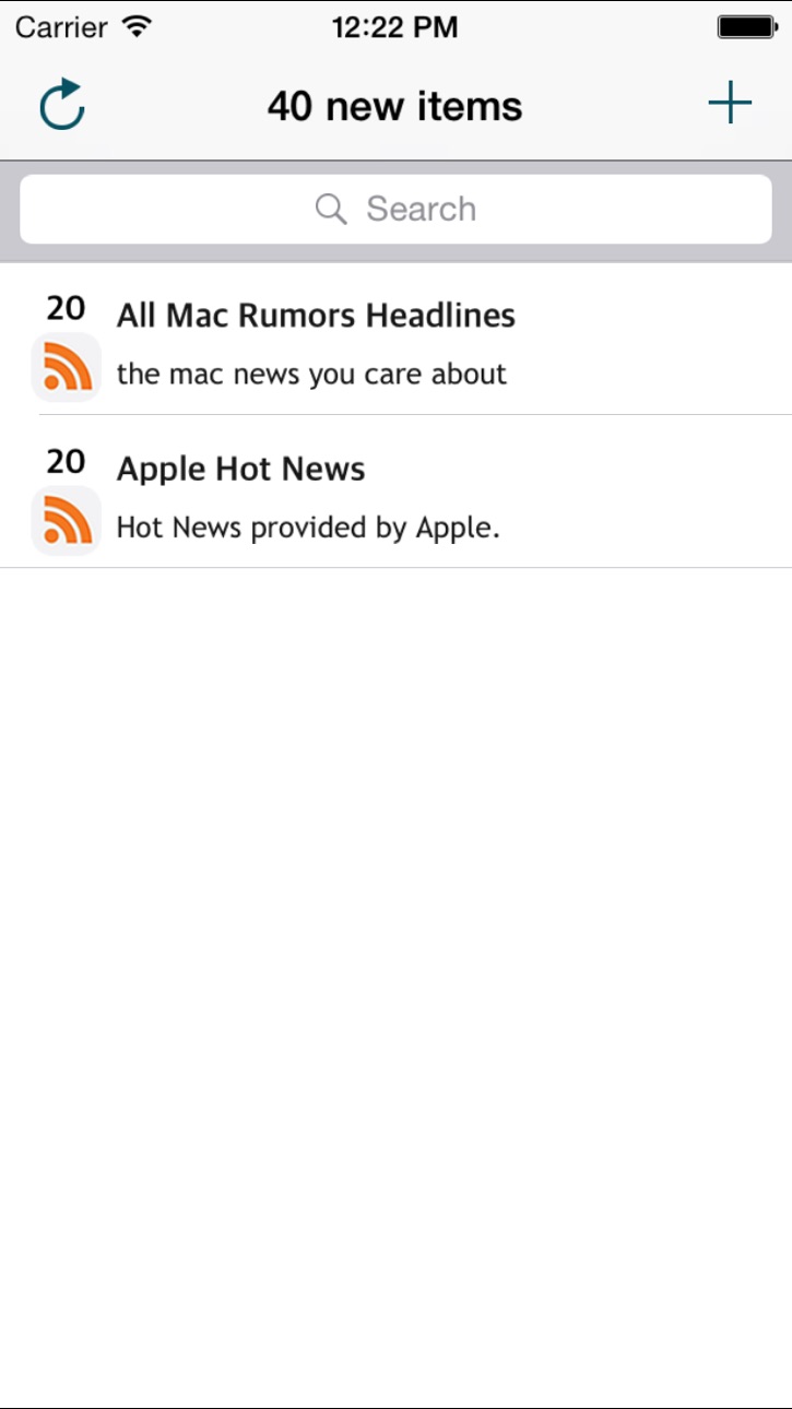 iPhone screenshot