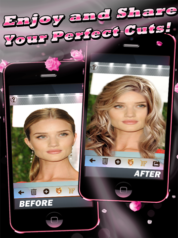 Screenshot #1 for Perfect Cuts - Split Your Hairstyle