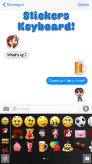 big emoji keyboard - stickers for messages, texting & facebook iphone screenshot 2