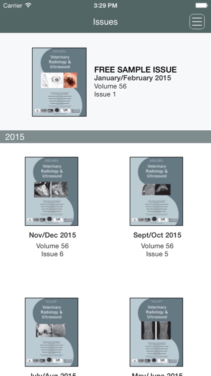 Veterinary Radiology & Ultrasound