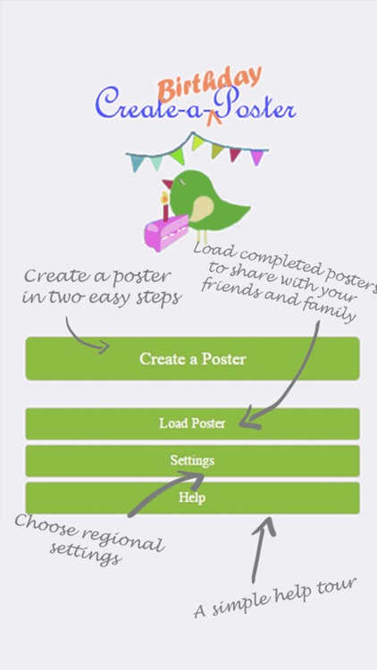 Create a Poster - Birthday