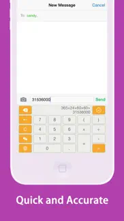 calculator keyboard iphone screenshot 2