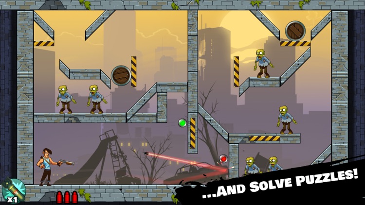 Stupid Zombies: Gun shooting fun with shotgun, undead horde and physics screenshot-4