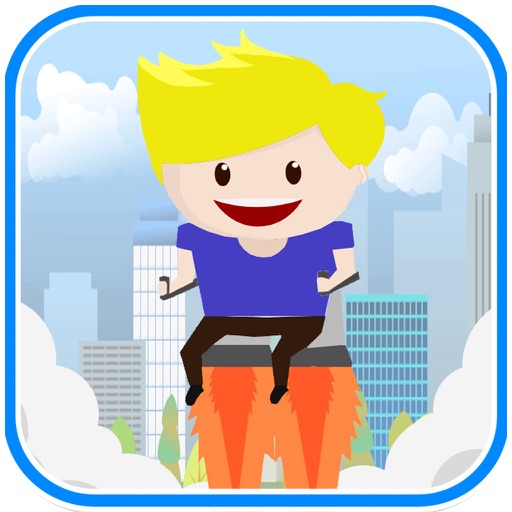 Magic Flying Jetpack Pro - Endless Fun Fly and Shooting Game icon