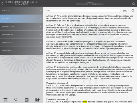 Screenshot #5 pour Legislación de Argentina