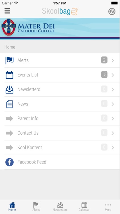 Mater Dei Catholic College - Skoolbag