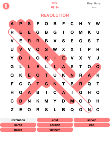 Screenshot #6 pour Word Search - Spot the Hidden Words Puzzle Game
