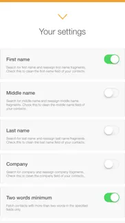 contact cleaner - clean your contacts with ease iphone screenshot 2
