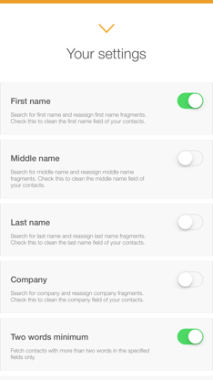 Contact Cleaner - clean your contacts with ease screenshot 2