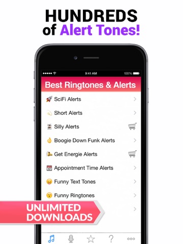 2015 Best Ringtones for iPhone - 5 Apps in 1 iPad screenshot 2 - Entertainment app
