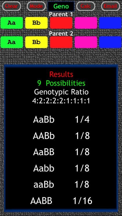 Punnett Calc