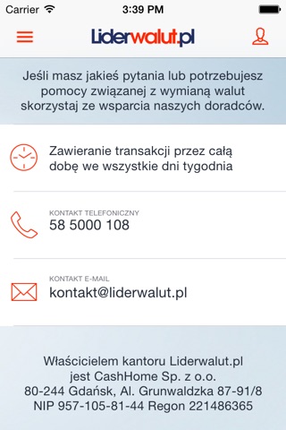 Liderwalut.pl screenshot 3