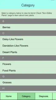 edible plant guide iphone screenshot 1