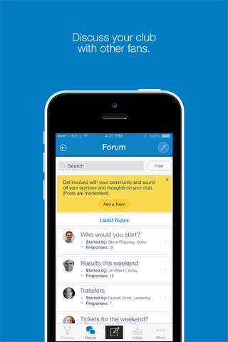 Fan App for Huddersfield Town AFC screenshot 2