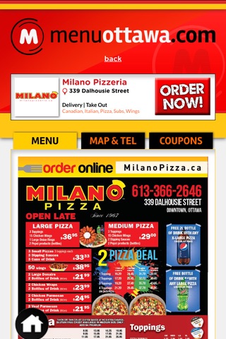 Menu - Order food online screenshot 3