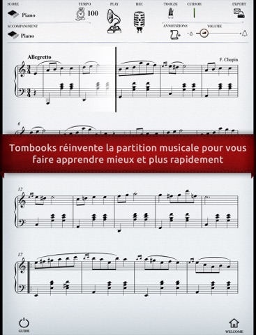 Play Chopin – Valse n°19 (partition interactive pour piano) screenshot 2