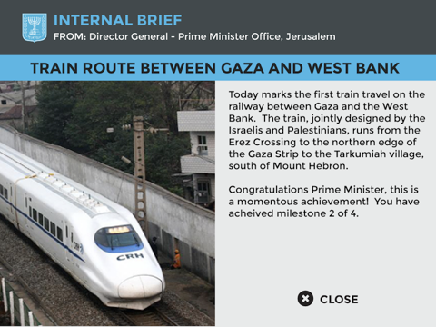 Screenshot #4 for PeaceMaker: Israeli Palestinian Conflict