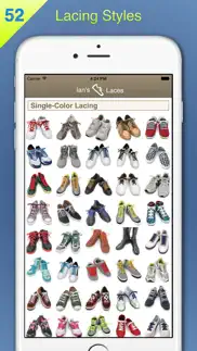 ian's laces - how to tie and lace shoes iphone screenshot 1