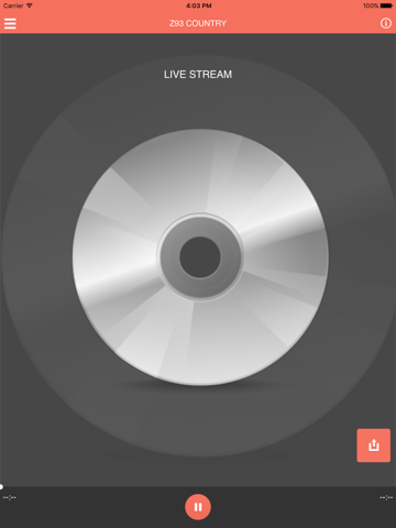 WMKZ Z93 Country 93.1FM iPad screenshot 1 - Entertainment app