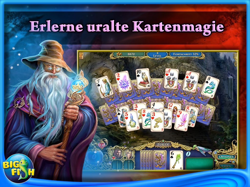 The Chronicles of Emerland Solitaire HD - A Magical Card Game Adventure screenshot 3
