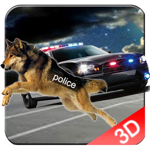 Police Dog Chase Icon