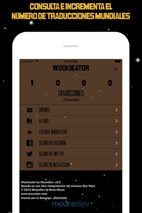 Wookieator el traductor de Wookiee