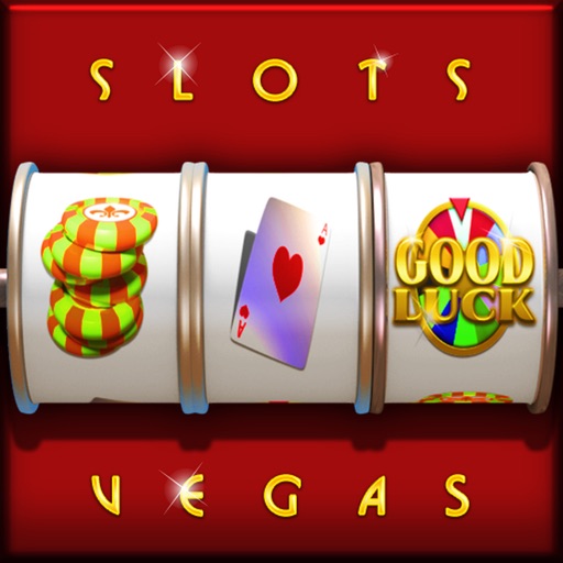 Vegas Slots - Spin to Win Good Luck Wheel Prize Classic Las Vegas Casino Slot Machine Icon