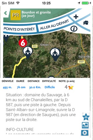 RandoMobile Domaine du Sauvage screenshot 3