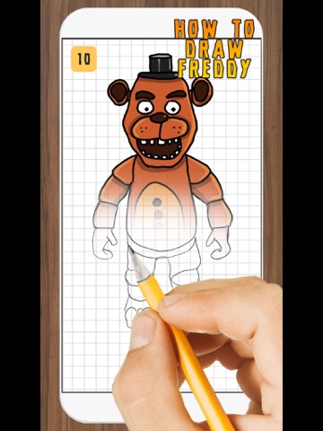 Screenshot #4 pour How to Draw Freddy