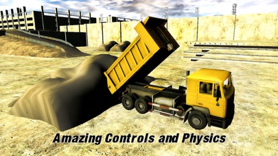サンドショベル - ヘビーデューティディガー機械建機クレーンはトラックローダー3Dシミュレータゲームをダンプのおすすめ画像1