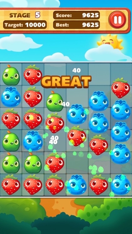 Fruit Smasher  -A wildly addictive match-two puzzle game!