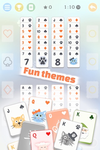 FreeCell by Appaca - classic strategy card game screenshot 3