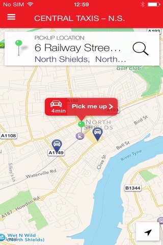 CENTRAL TAXIS – North Shields screenshot 2