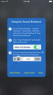keyboard sound - customize typing, clicks tone, color themes iphone screenshot 1