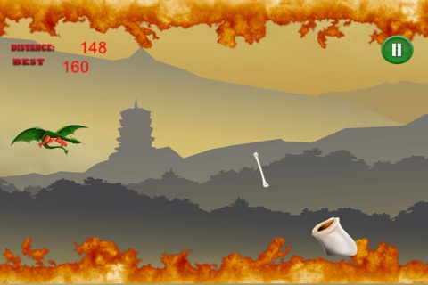 Amazing Dragon Flying Race Quest Pro - best fantasy flying arcade game screenshot 2