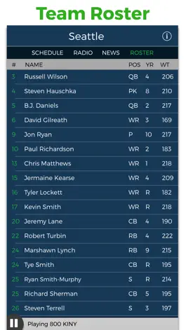 Game screenshot Seattle Football Radio & Live Scores hack