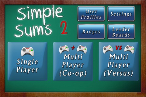 Simple Sums 2 - Free Multiplayer Maths Gameのおすすめ画像1
