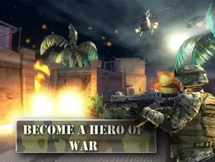 Screenshot 1 Ejército Gun Battle - Desert War Gratis iphone